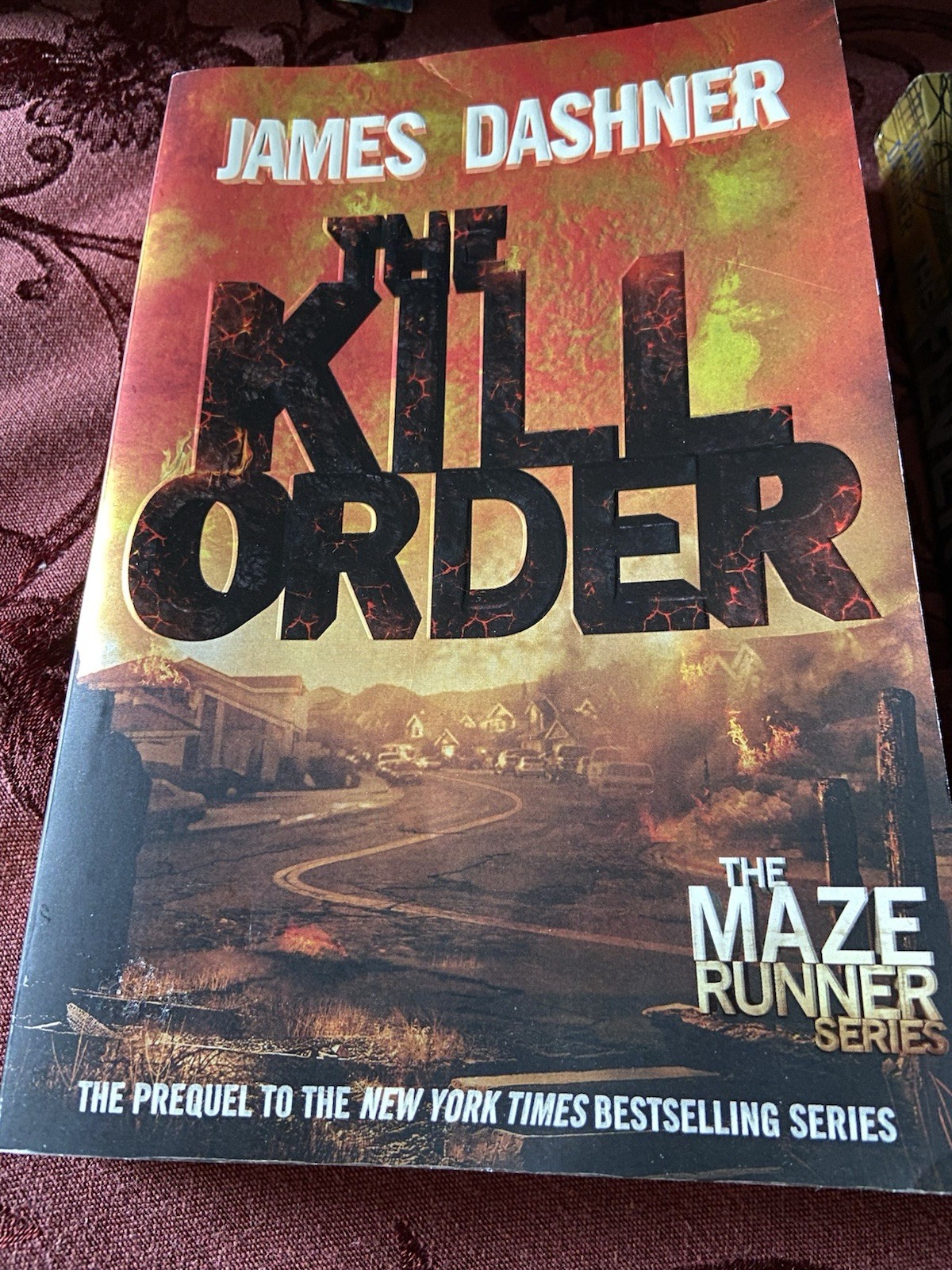 Maze Runner Series James Dashner 5 TRADE PAPERBACKS VG+ FREE SHIPPING