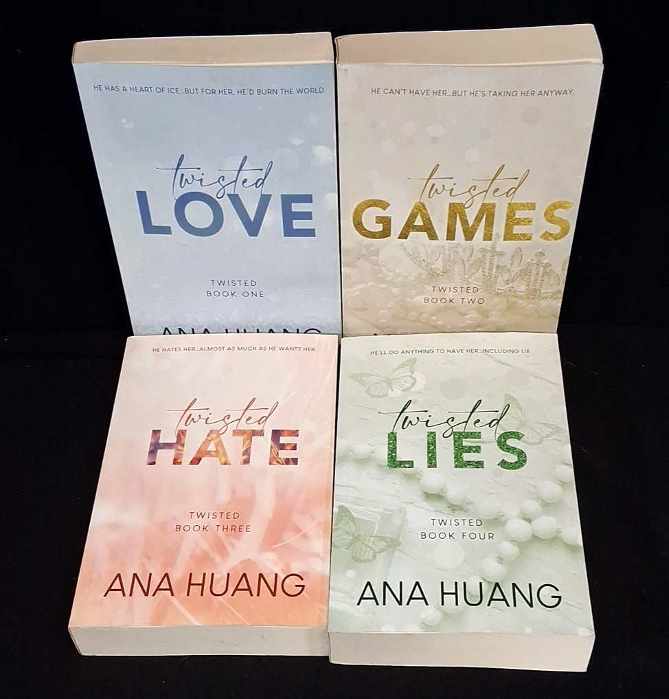 Twisted Series 1-4 Book Collection Set ~ Ana Huang~ Paperback~Lot Of 4