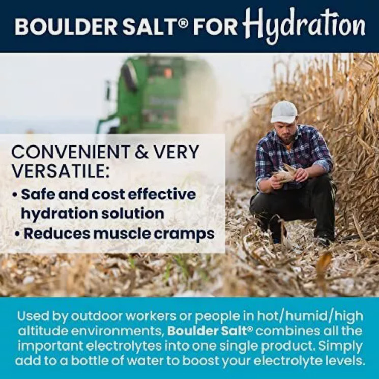 Boulder Salt – Low Sodium Electrolyte Salt