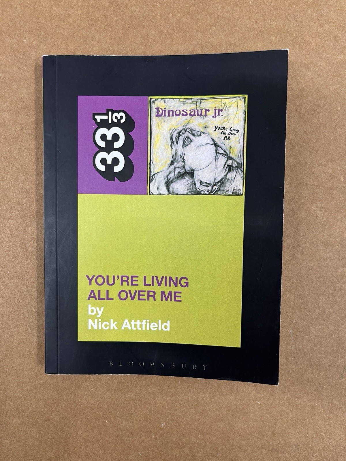 You’re Living All Over Me Dinosaur Jr. Nick Attfield 333 Sound 33 1/3 Book