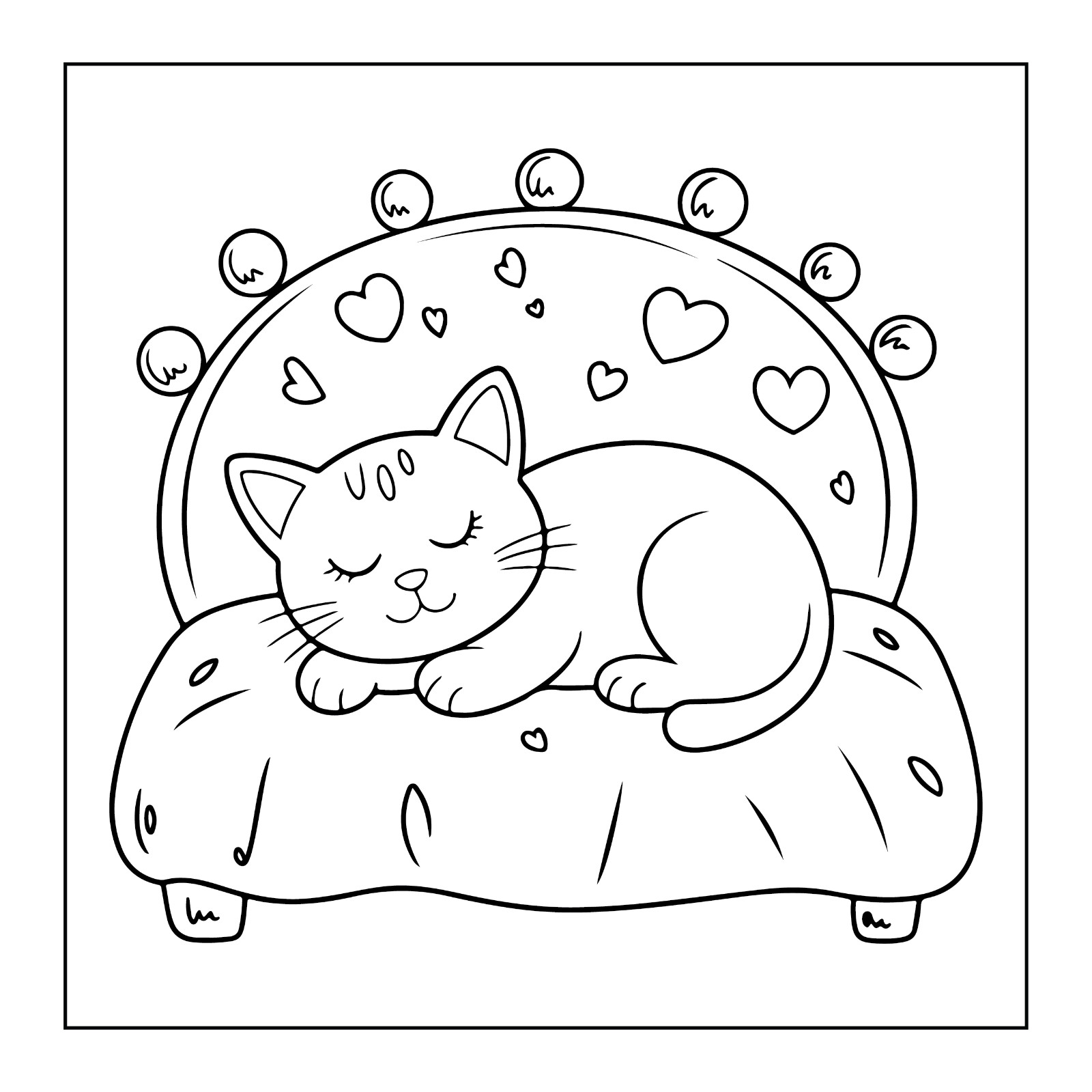 Cozy spaces coloring book