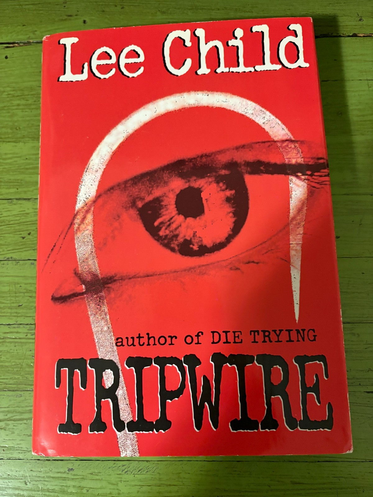 Lee Child Tripwire Jack Reacher Series Hard Cover DJ Very Good