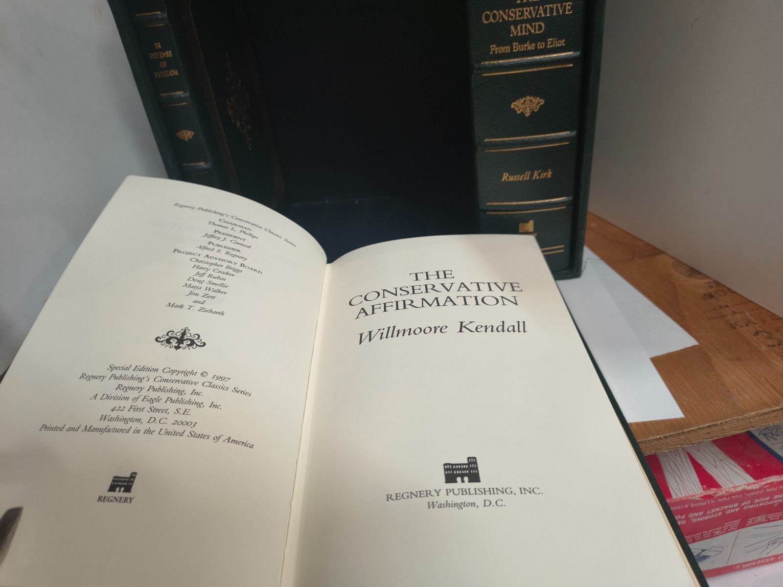 1997 Regnery Conservative Classics limited edition SET Complete FINE Gilded !