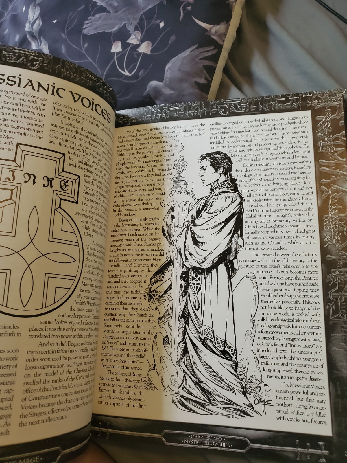 Dark Ages Mage FIRST PRINTING HARDCOVER VG INC 2 FREE DVDS!