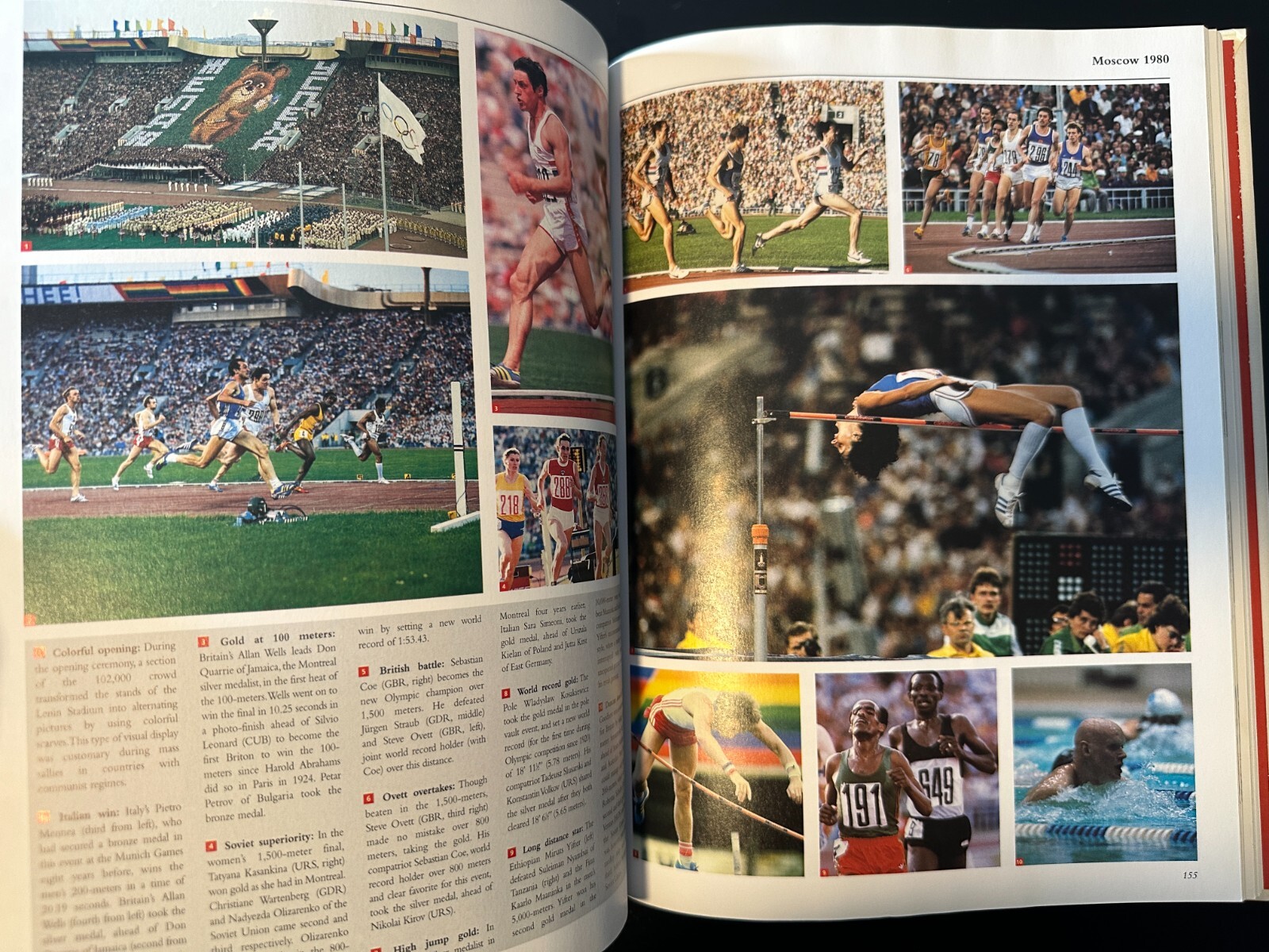 Vintage Olympics Book Bundle – 2 Hardcovers (536 Total Pages) – See description