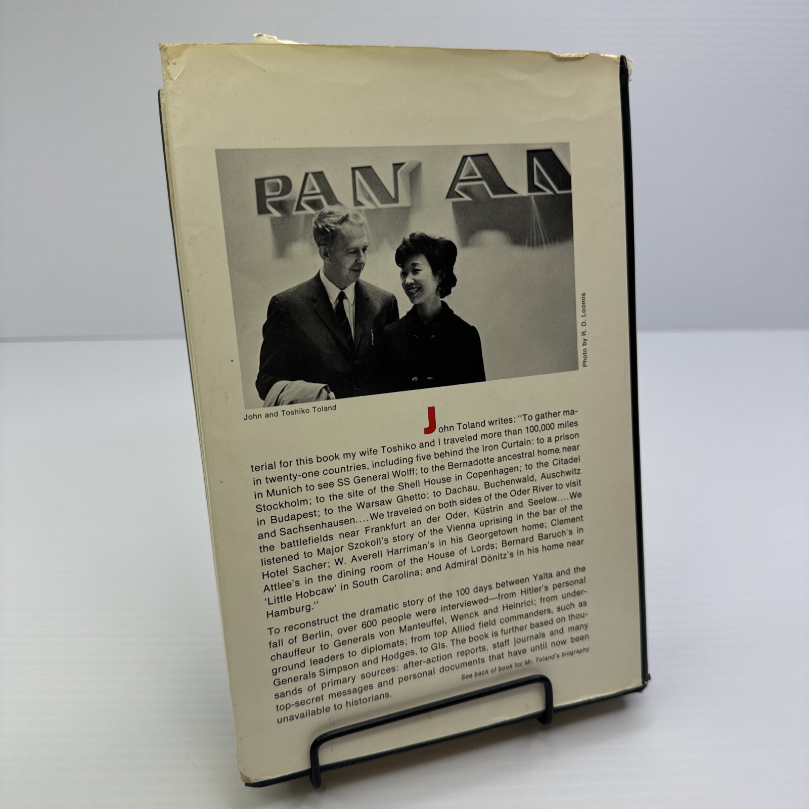The Last 100 Days John Toland First Print 1966 Random House Final Days of WWII