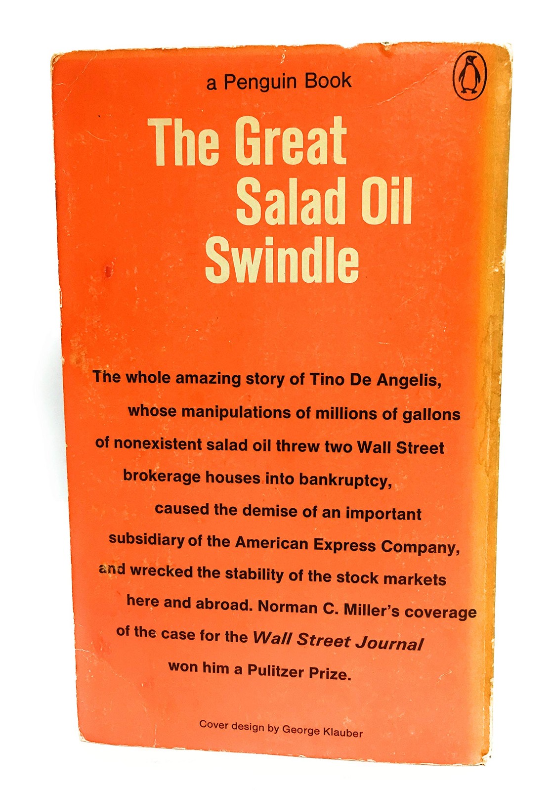 The Great Salad Oil Swindle [Mass Market Paperback] Norman Miller