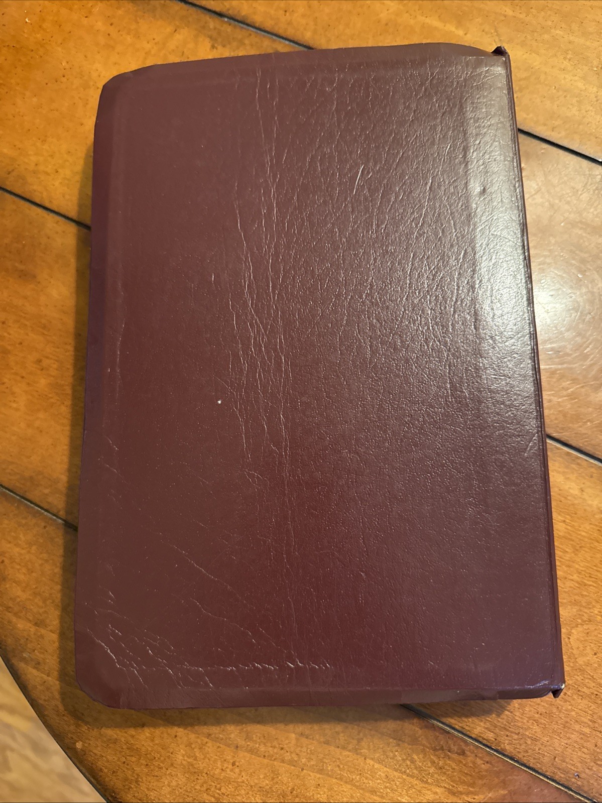 NIV Rainbow Study Bible Color Coded Bold Line 1992 Burgundy RSI Bonded Leather