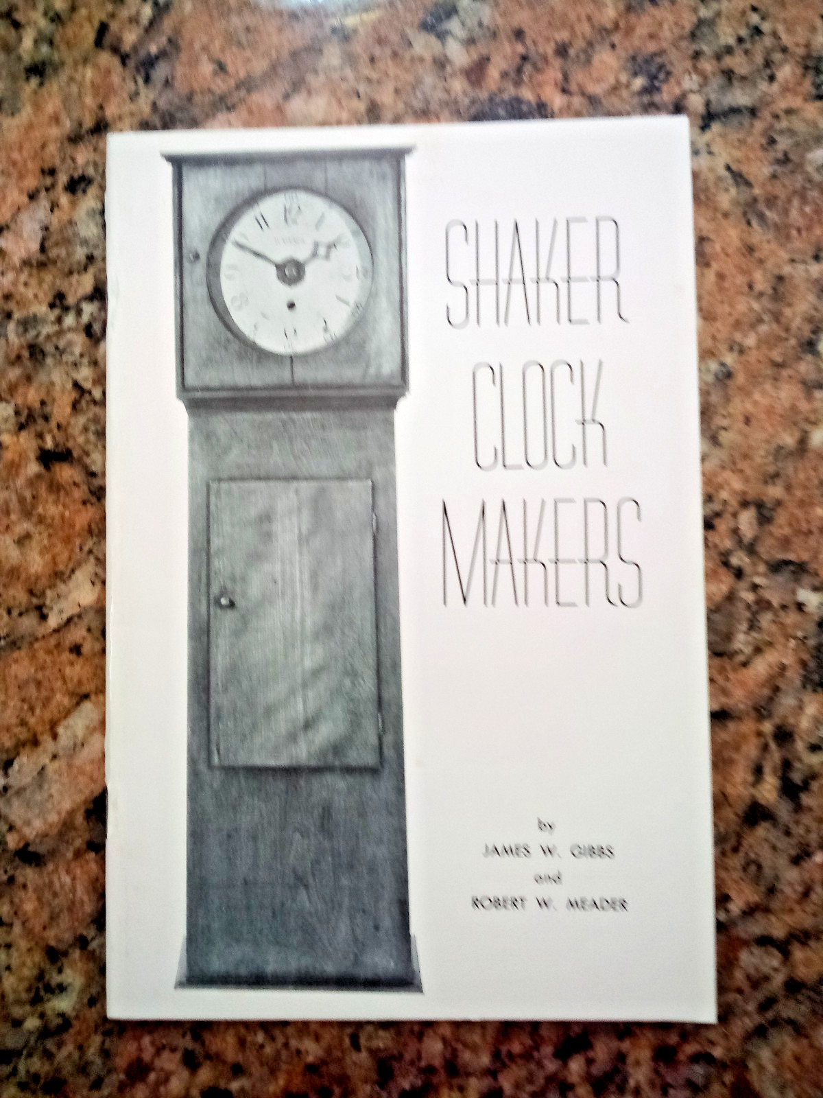 Shaker Clock Makers, by GIbbs & Meader. No date. PB