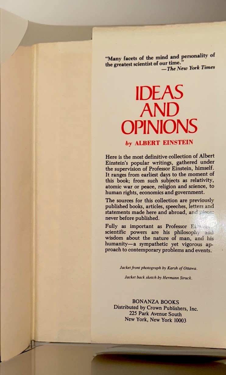 Einstein Relativity: The Special and General Theory (1961, Hardcover) – Crown