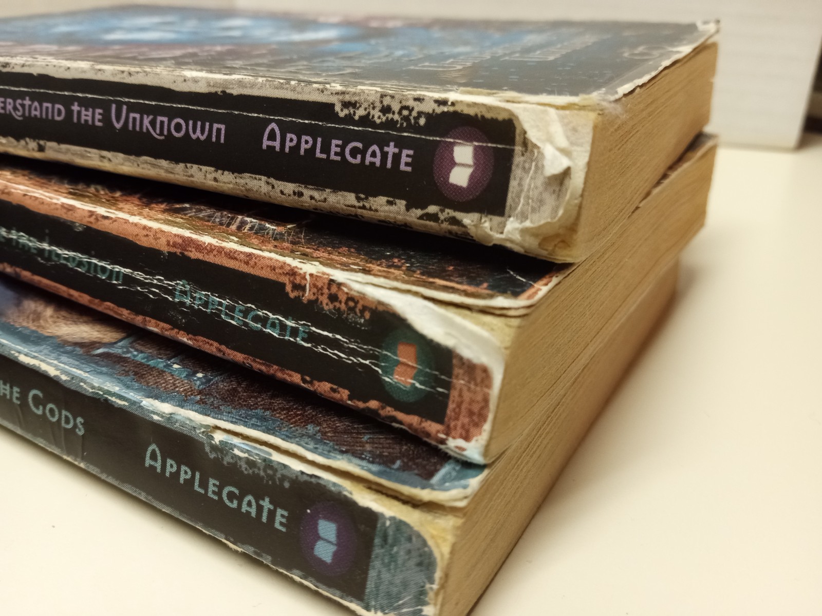 Everworld 6 Book Lot Set K.A. Applegate 1999 1st scholastic printing Paperbacks