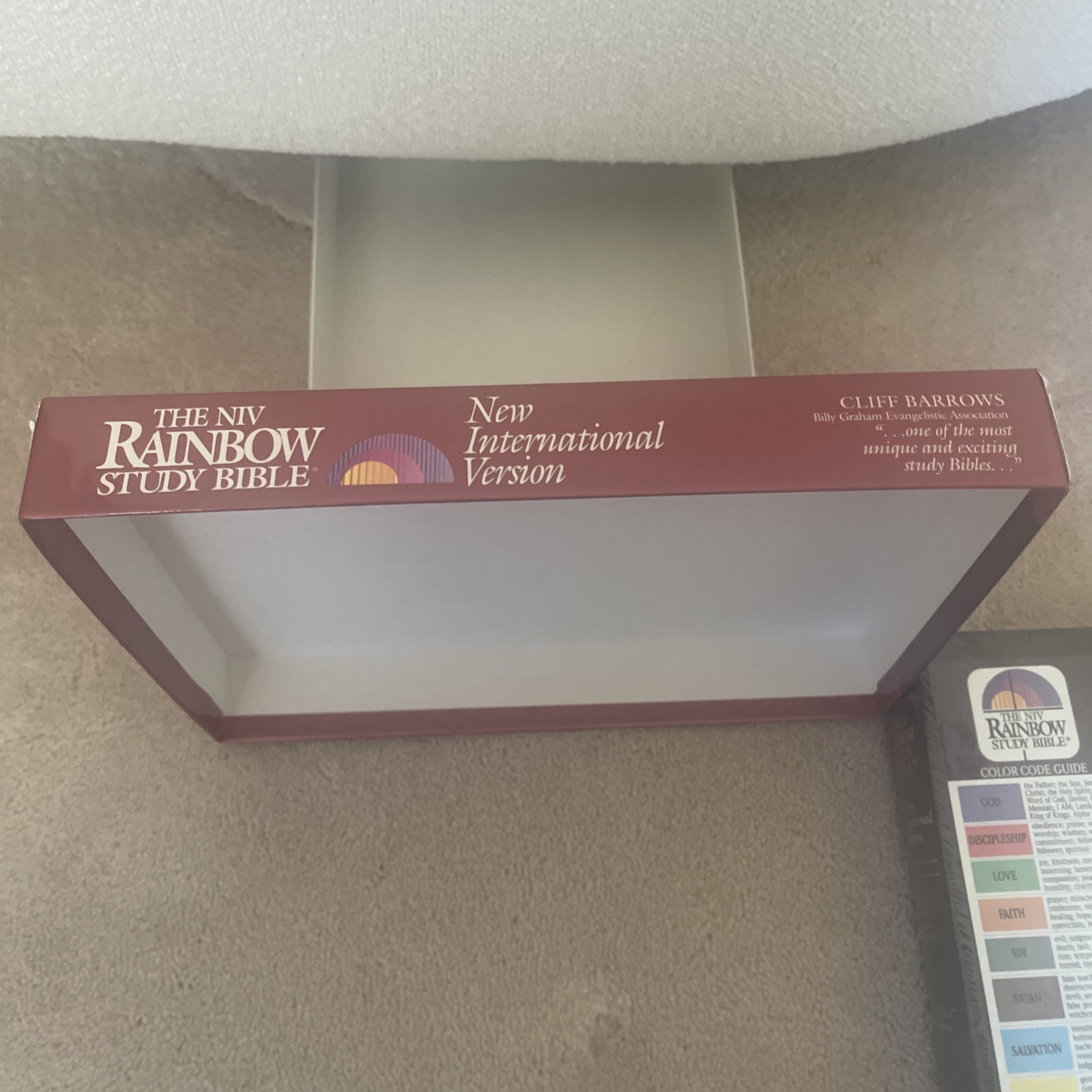 Rainbow Study Bible New International Version NIV Imitation Leather Bold Ln NEW