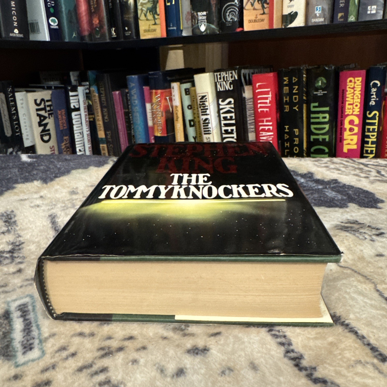 The Tommyknockers – Stephen King (1987, Hardcover) Later Printing, VG