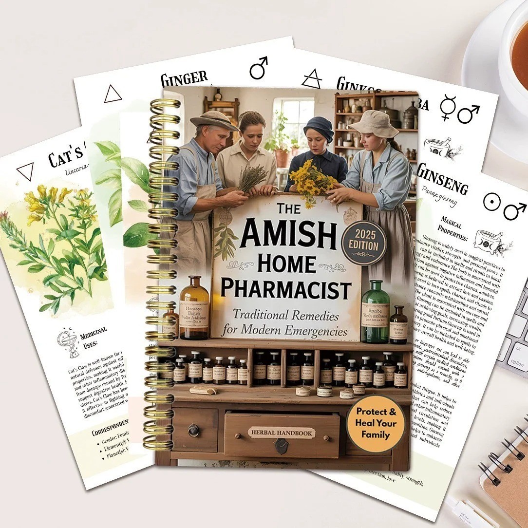 The Complete Amish Apothecary Book: Simple Ways to Use Herbal and Home