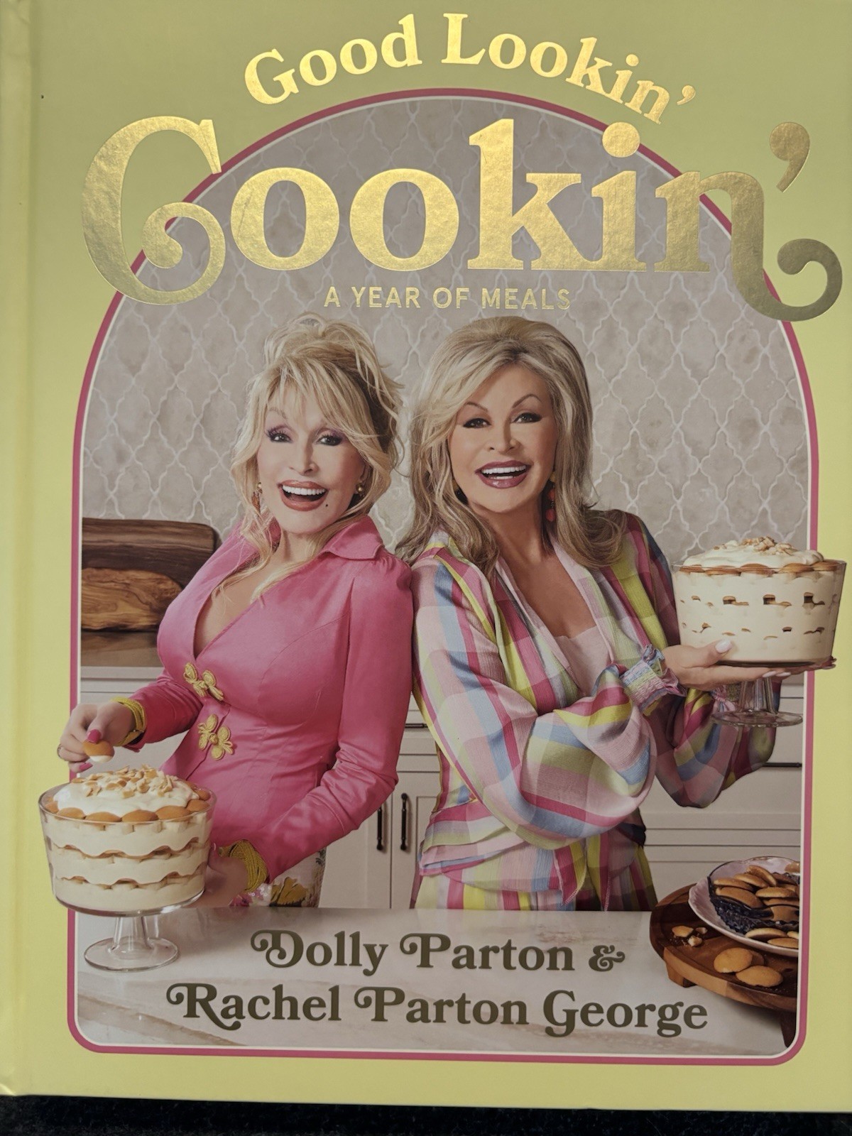 Dolly & Rachel Parton SIGNED HARDCOVER BOOK AUTOGRAPHED Good Lookin’ Cookin’ NM