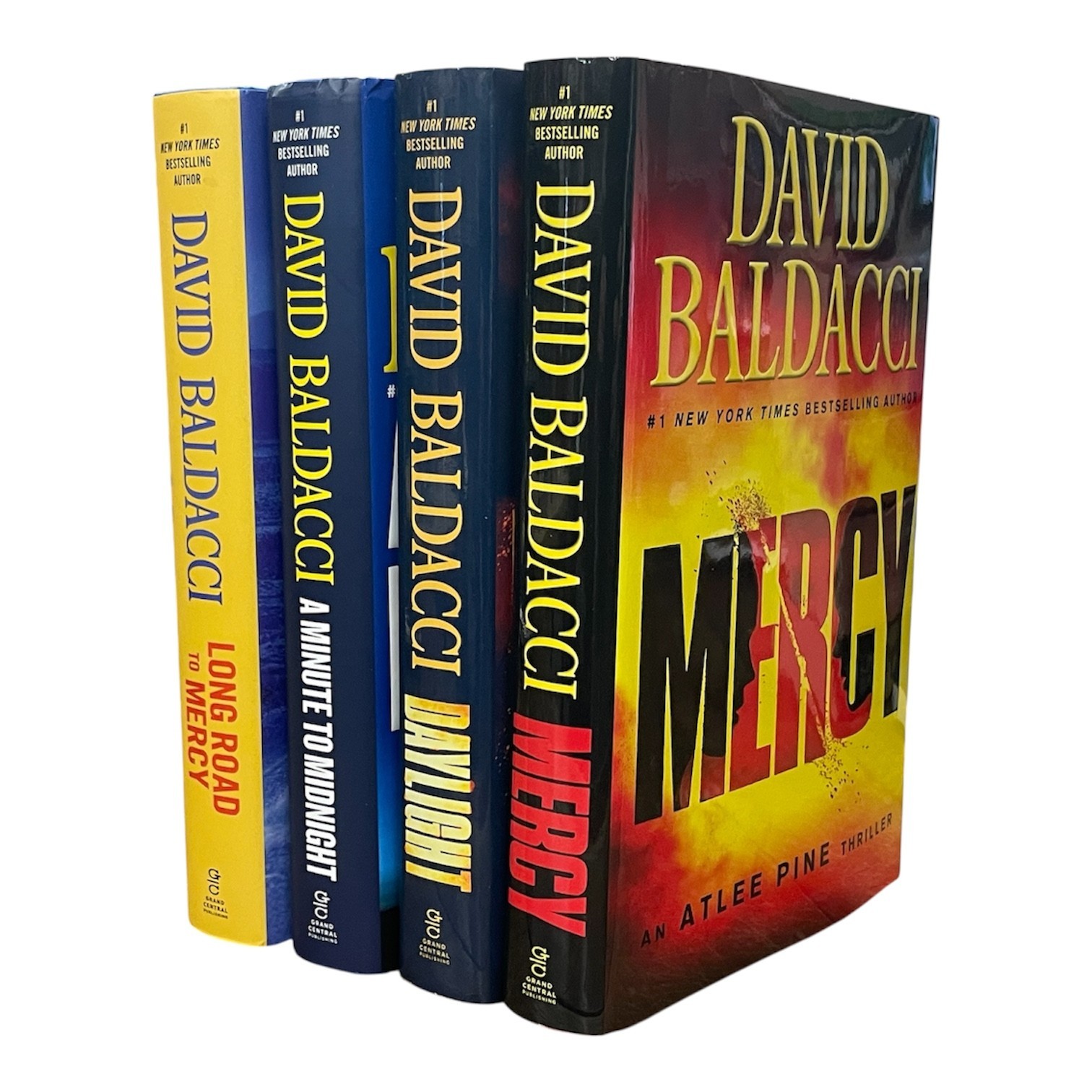 Atlee Pine Series by David Baldacci Complete Set Hardcover Books w/ Dust Jackets