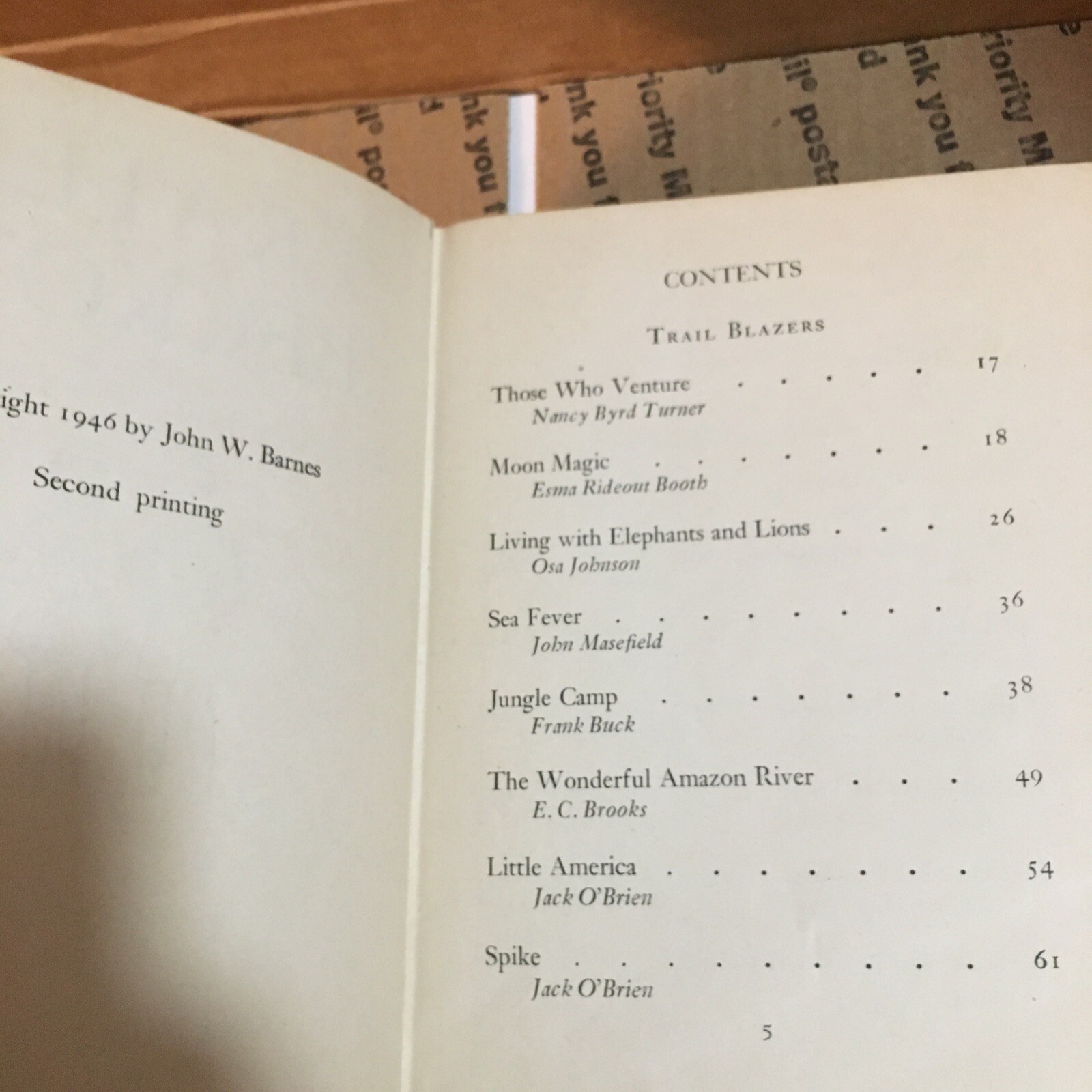 *Trails Beckon. Sutton/Smither/Coleman (1946) School Reader B3