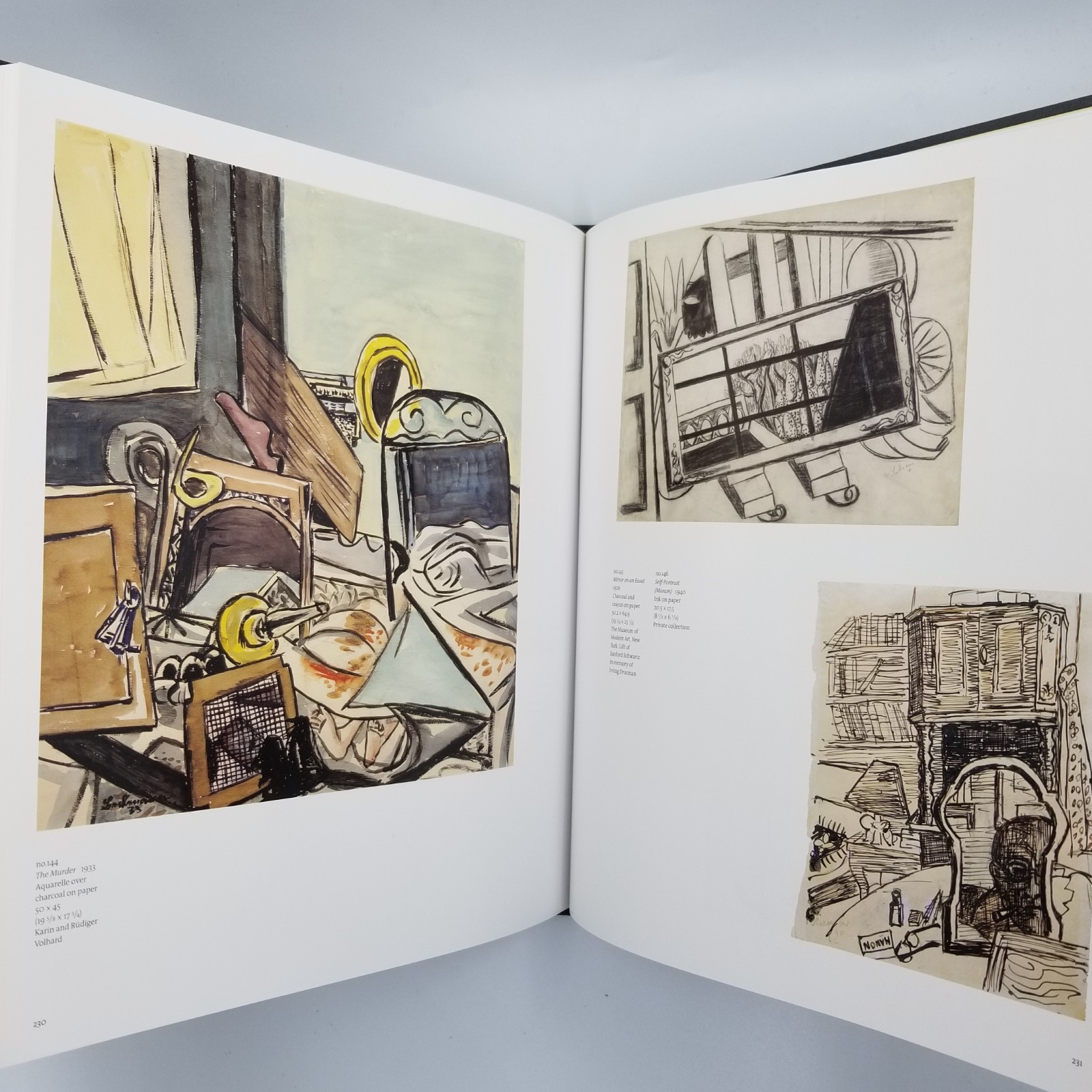 Max Beckmann by Sean Rainbird – 2003 MoMA – Art Exhibit Catalog Hardcover