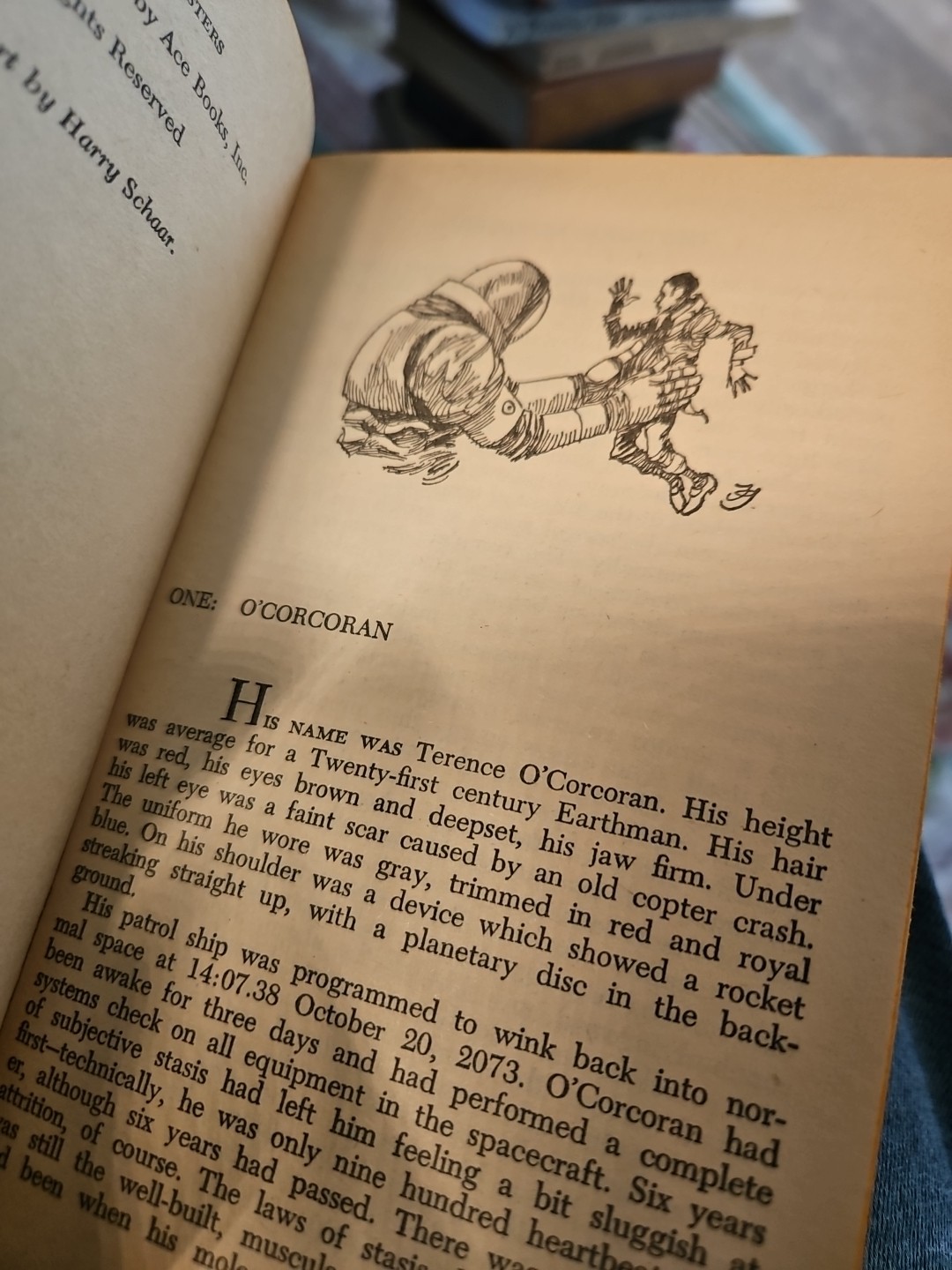 Ace Double G602 Unteleported Man Philip K Dick Mind Monsters Howard Cory VG P4