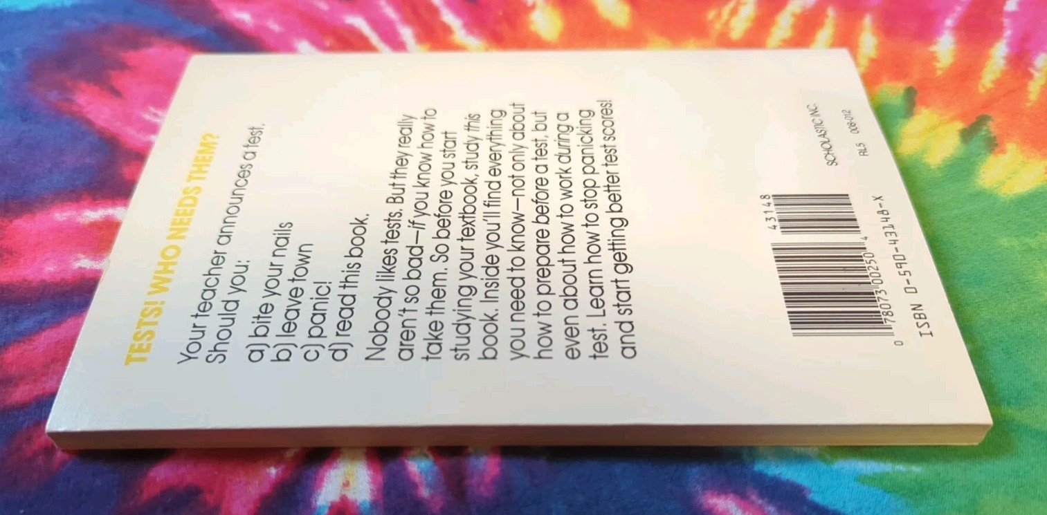 Scholastic’s A+ Junior Guide to Taking Tests (Louise Colligan, 1990) Paperback
