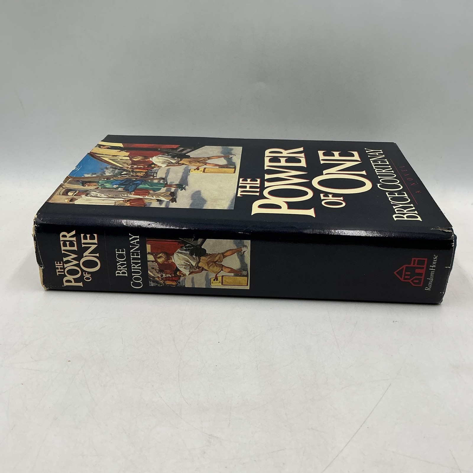 Vintage The Power Of One Bryce Courtenay Random House Black HC DJ 1989 1st Ed