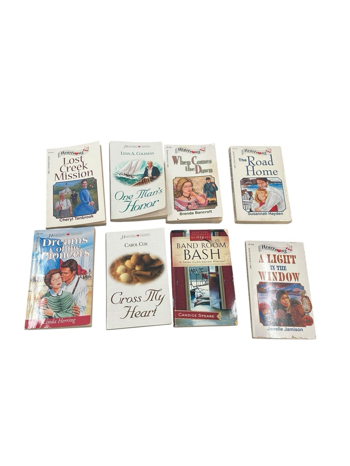 Heartsong Presents Inspirational Novels 1 Contemp 6 Historical 1 Mystery