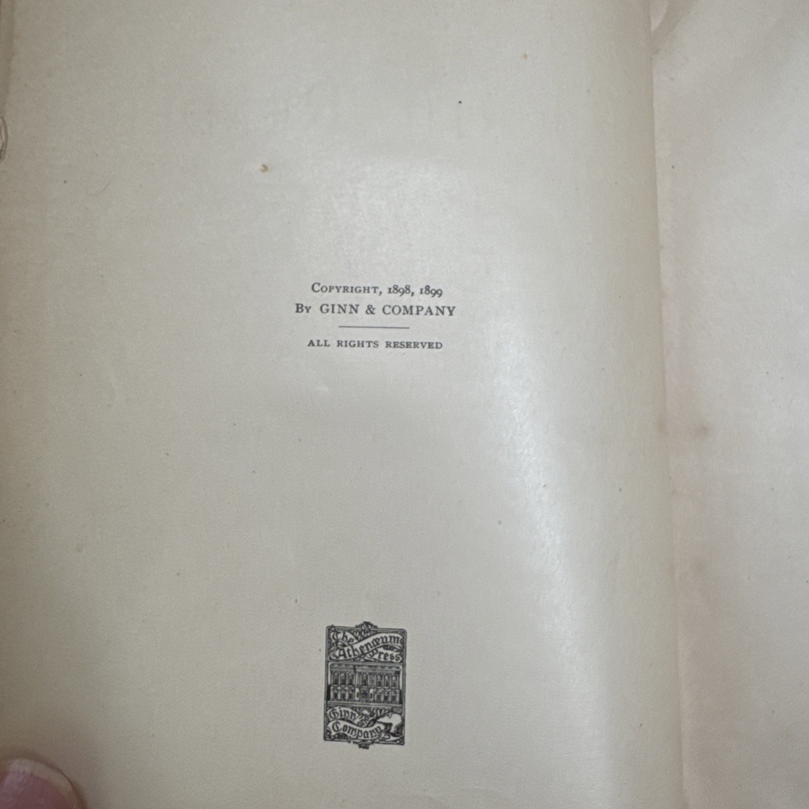 1899 Cyr’s Fourth Reader & 1906 Classics old and New Fourth Reader-VNTG Textbook