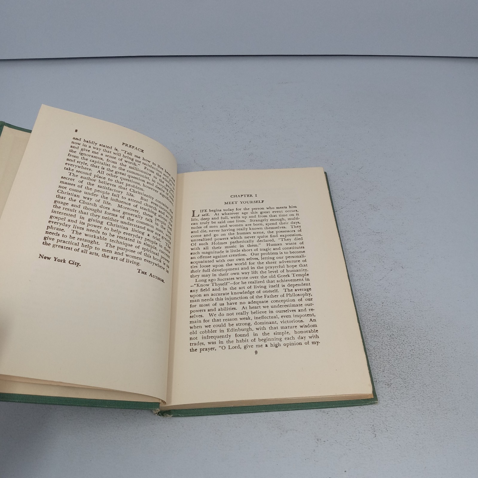 The Art of Living: 1937 Abingdon-Cokesbury Press Hardcover Norman Vincent Peale