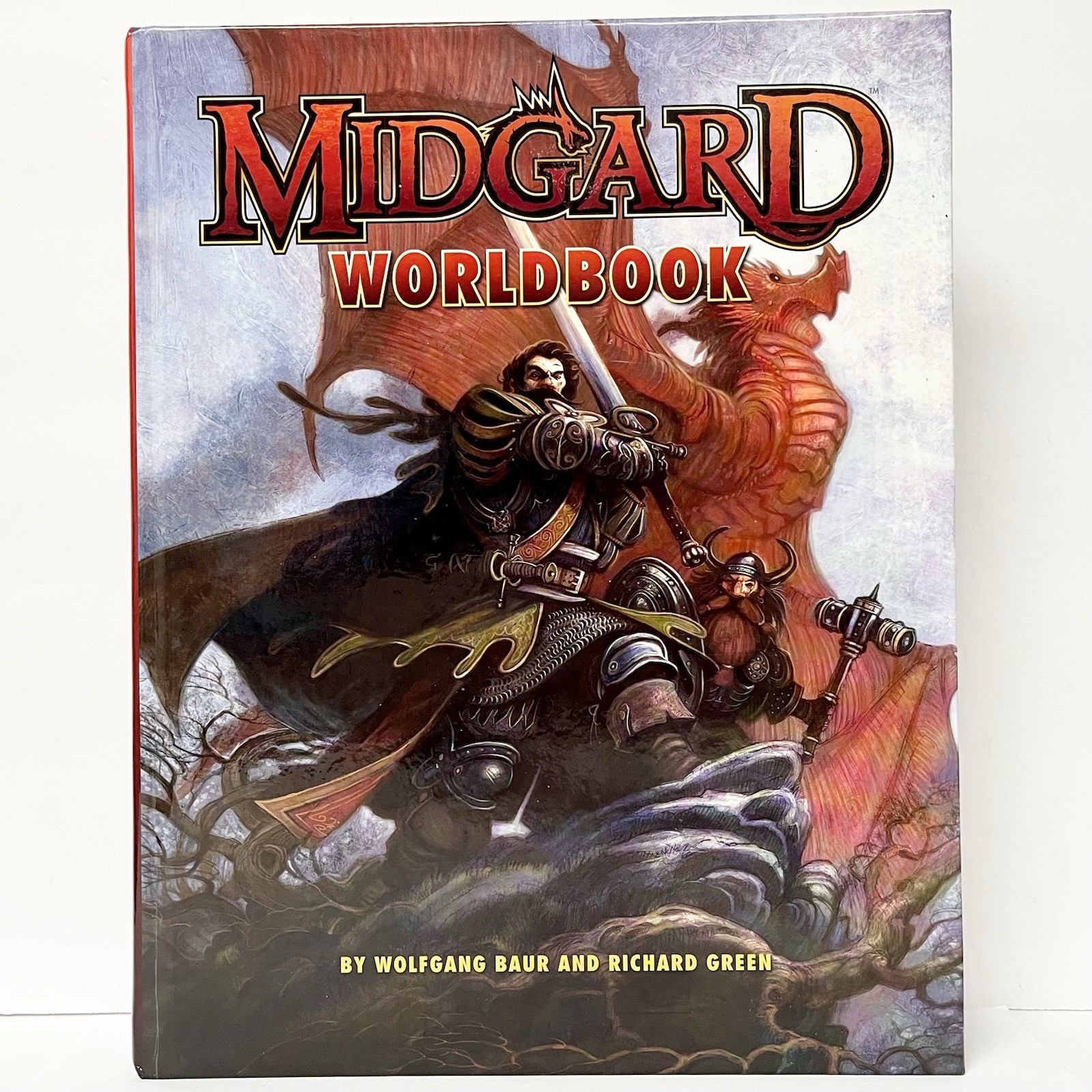 Pathfinder Midgard Worldbook With Map RPG Book Kobold Press 2018 Hardcover