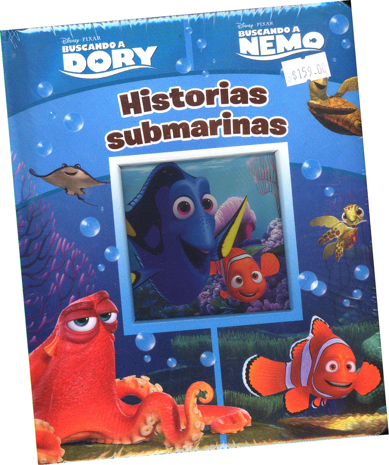 LIBRO DE CUENTOS “DISNEY PIXA BUSCANDO A DORY; HISTORIAS SUBMARINAS”, EN ESPAÑOL