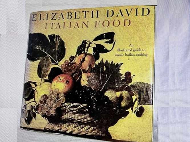 Italian Food – Hardcover, by Elizabeth David – Very Good b