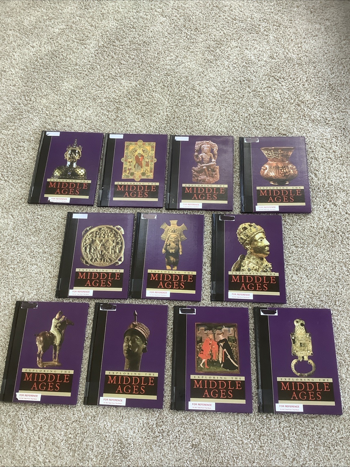 Exploring the Middle Ages Complete 11 Volume HC Set; Marshall Cavendish; 2006