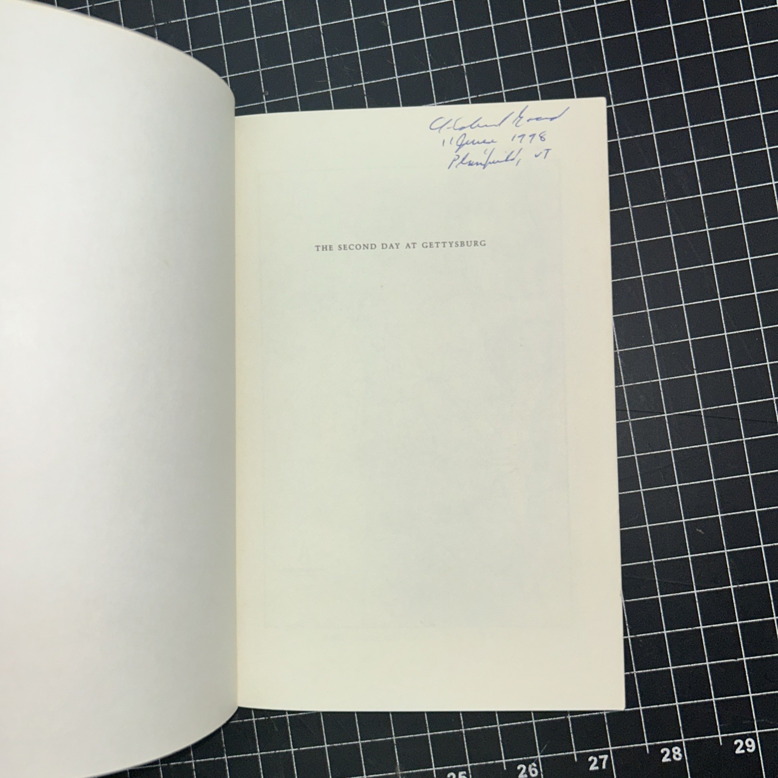 First & Second Day at Gettysburg 2 books Gary W Gallagher