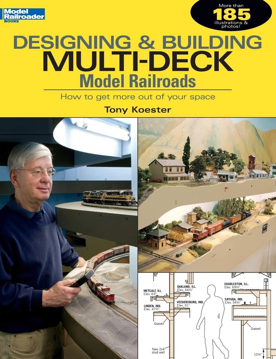 Designing & Building Multi-Deck Model Railroads (Tony Koester) – Free Shipping!