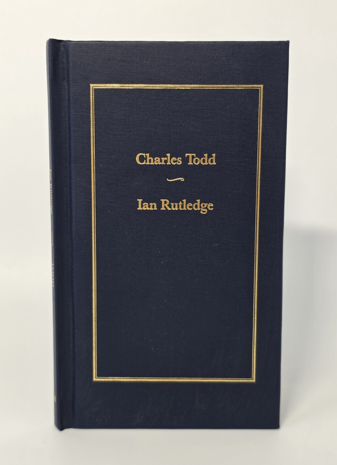 Charles Todd SIGNED x2 “Ian Rutledge” Mysterious Profile 1st Ed. Limited #36/100