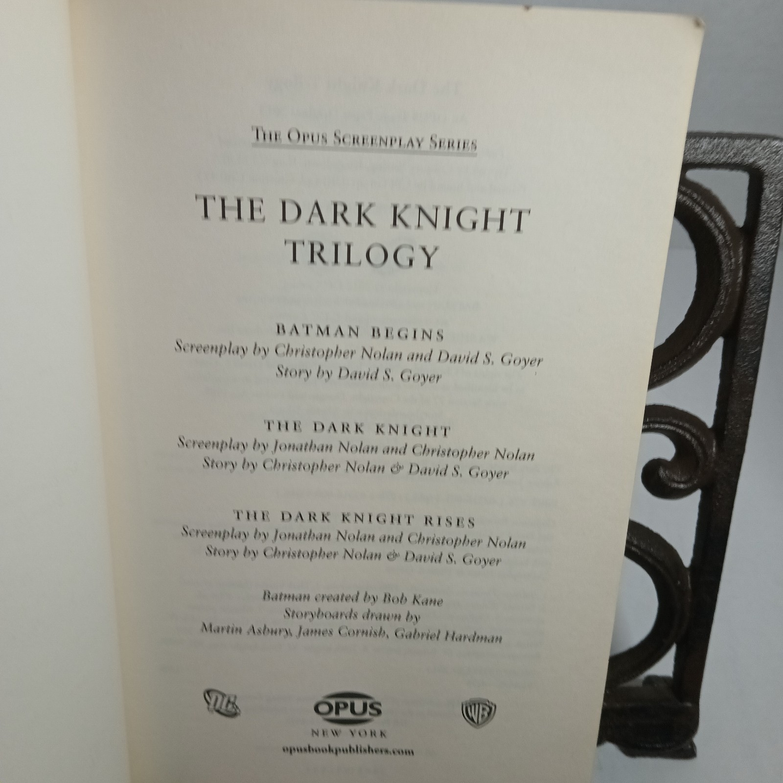 The Dark Knight Trilogy : The Complete Screenplays by Christopher Nolan…