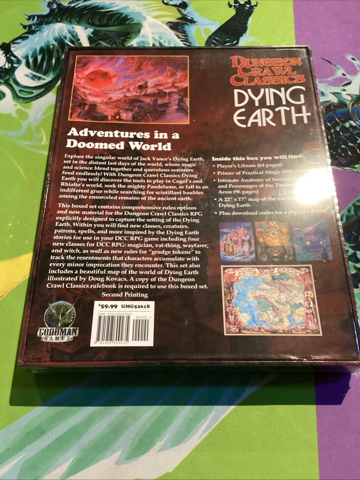 Dungeon Crawl Classics Dying Earth Boxed Set by Terry Olson, Julian Bernick, Bob