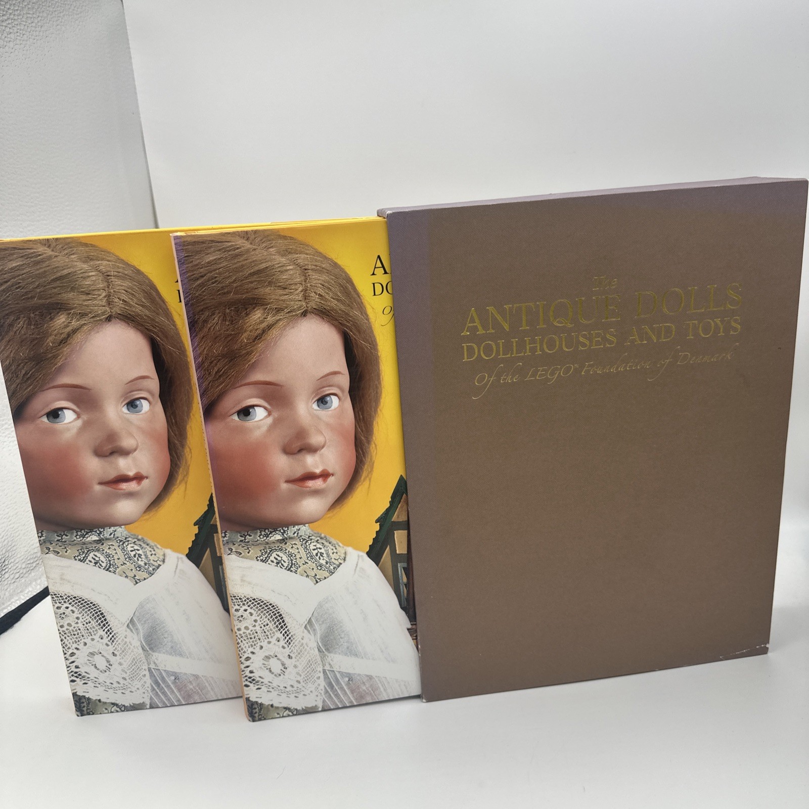 Antique Dolls, Dollhouses and Toys of the Lego Foundation of Denmark 2 VOLS Case