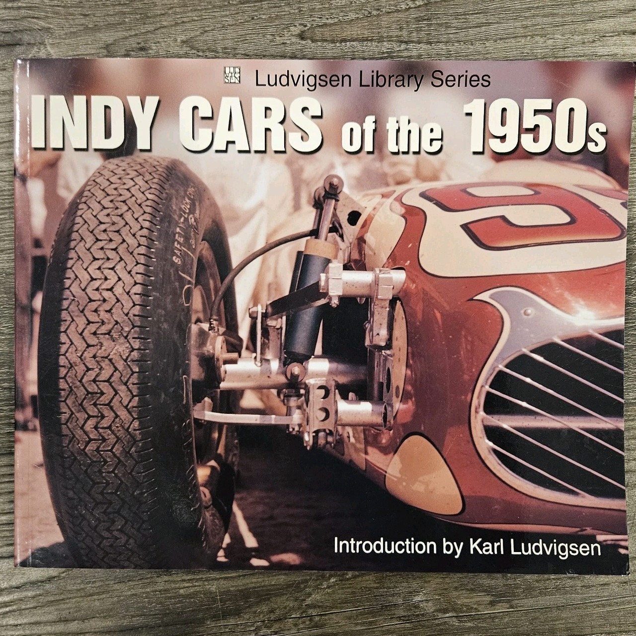 Indy Cars of the 1950s Racing History Hardcover Karl Ludvigsen