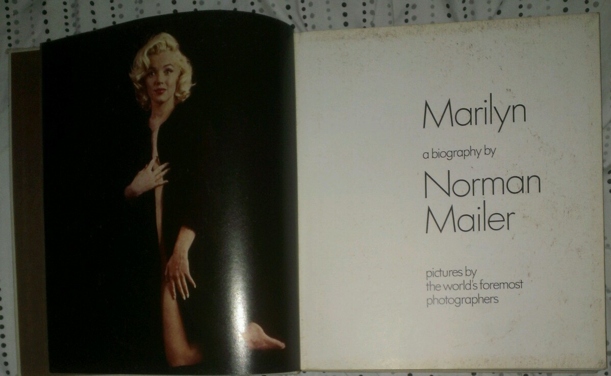“MARILYN” A BIOGRAPHY NORMAN MAILER*MARILYN MONROE 1972