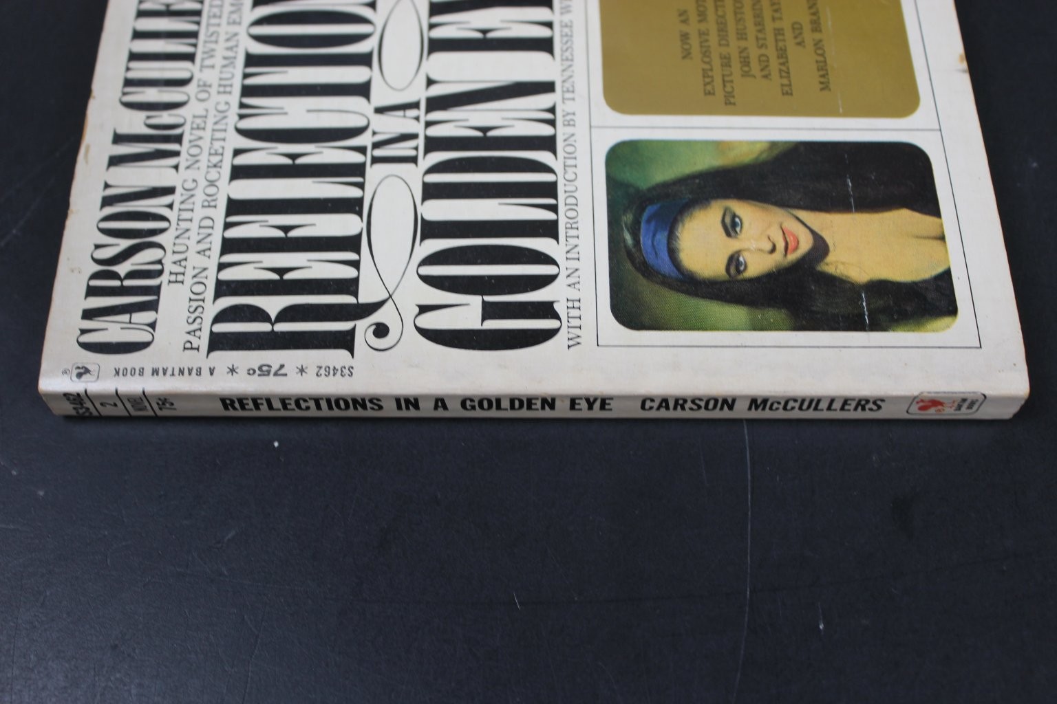 Reflections in a Golden Eye Carson McCullers 1967 Movie Tie-in Bantam Book PB