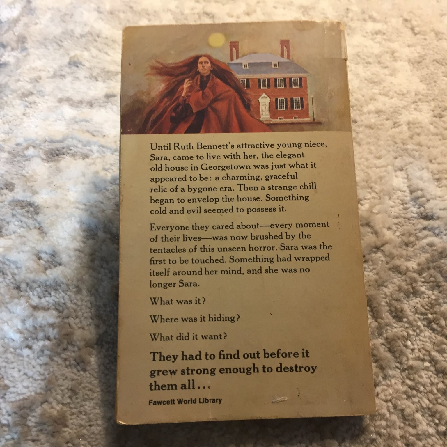 Ammie Come Home Barbara Michaels 1968 Fawcett Crest Gothic Romance Paperback