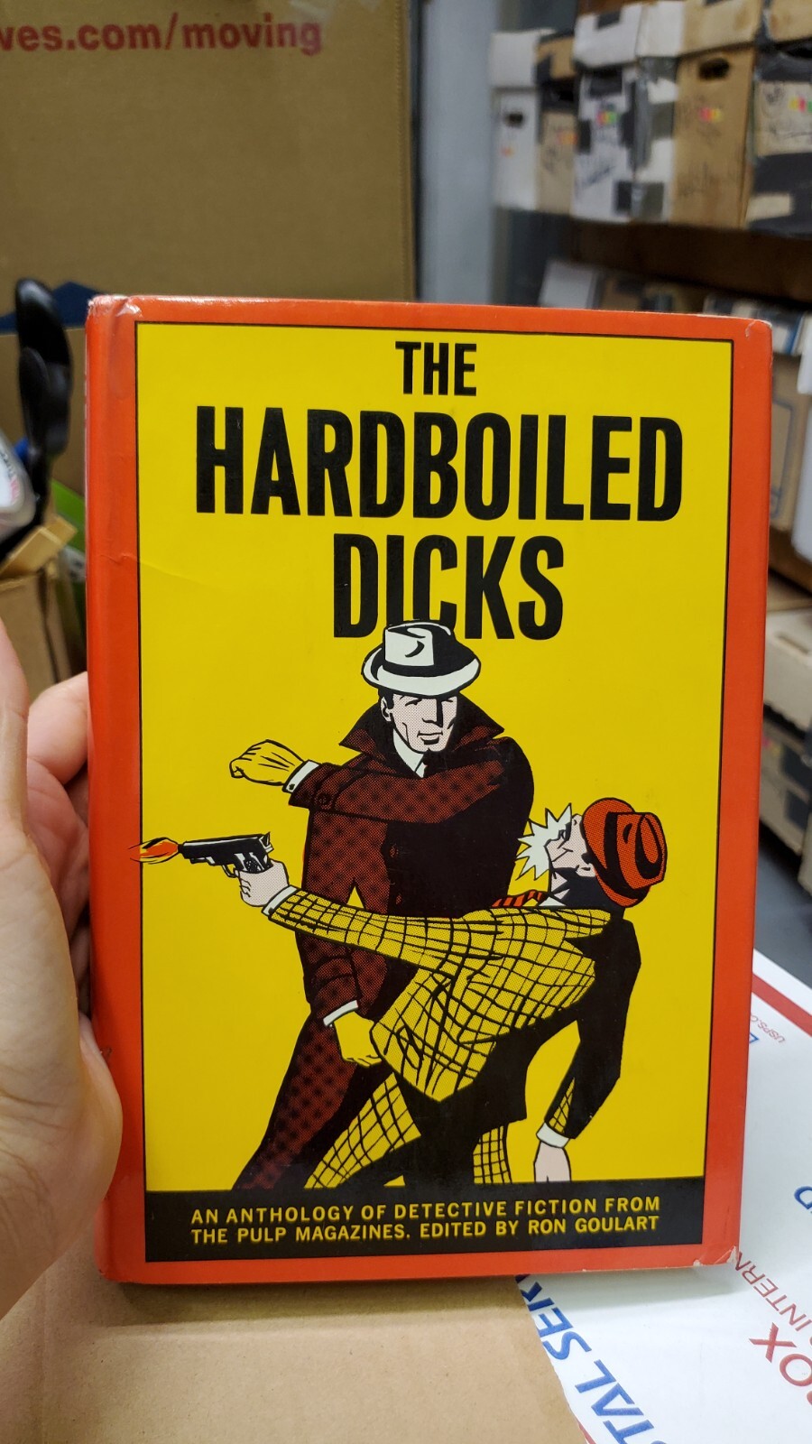 The Hardboiled Dicks Anthology of Detective Fiction Edited By Ron Goulart