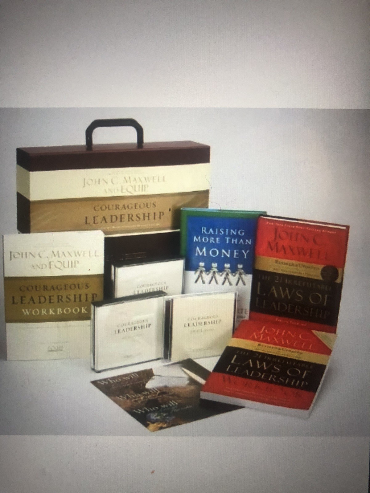 John C Maxwell Equip Courageous Leadership FULL COURSE new sealed rare unopened