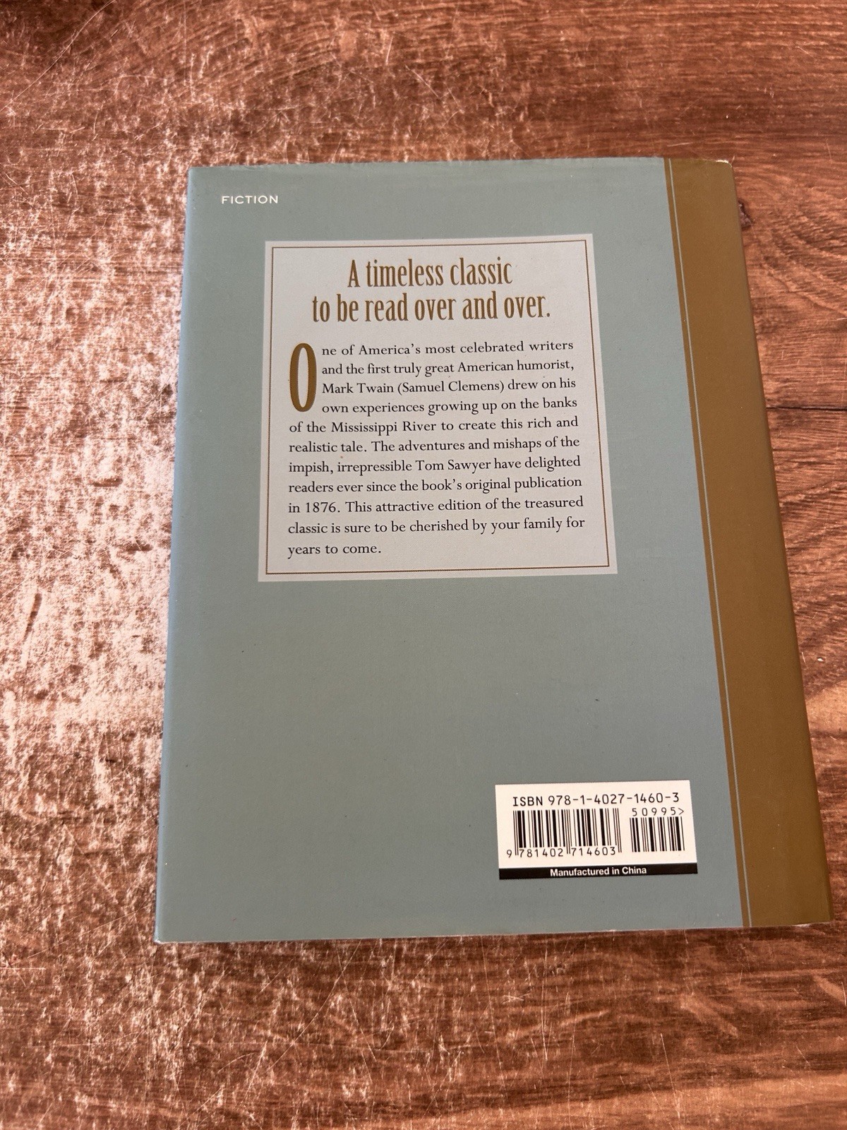 The Adventures of Tom Sawyer; Union Square- hardcover, 9781402714603, Mark Twain