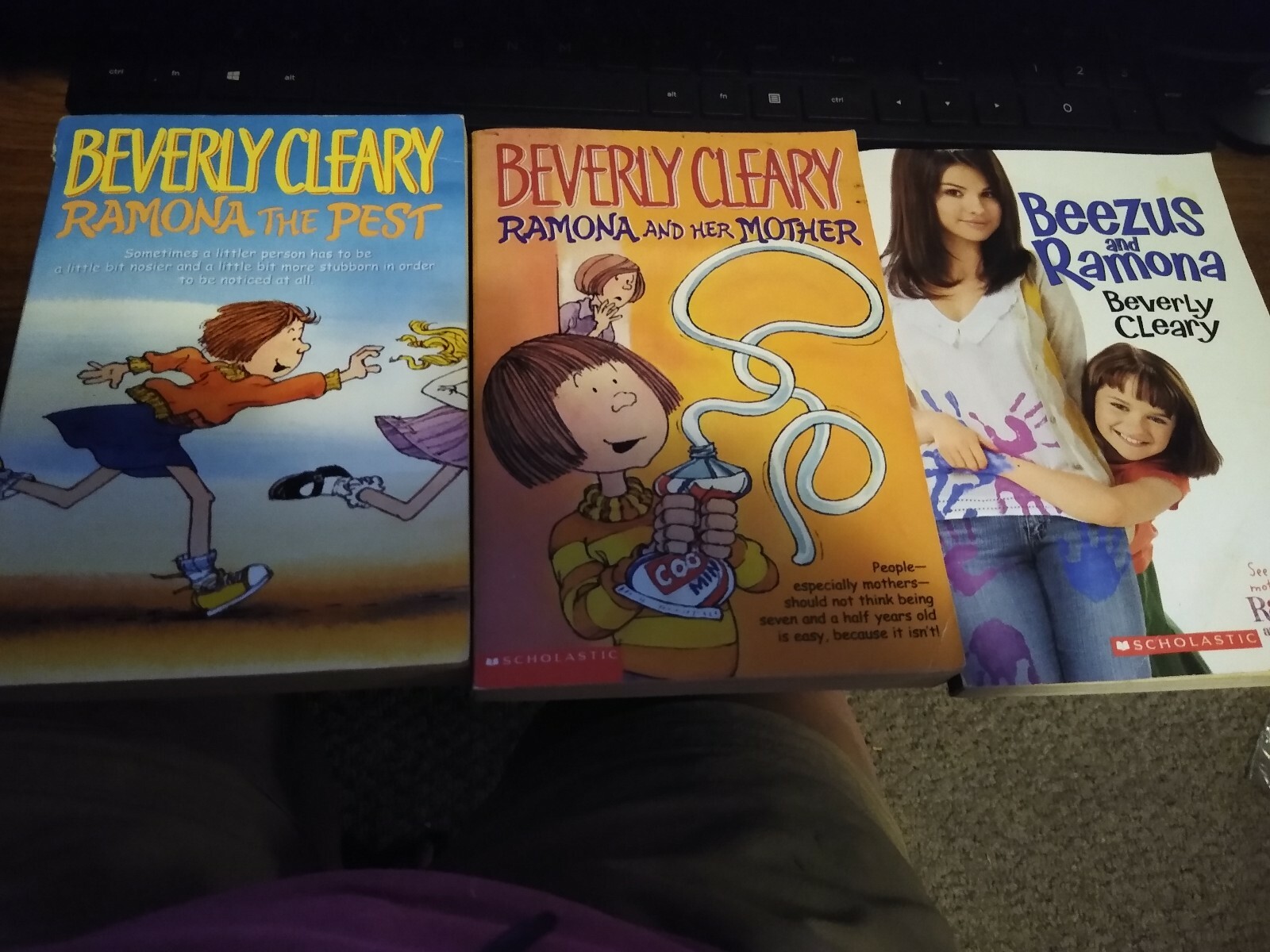 Books from Romona Series by Beverly Cleary U Pick 3.00 ea, 4.00 shipping no mat