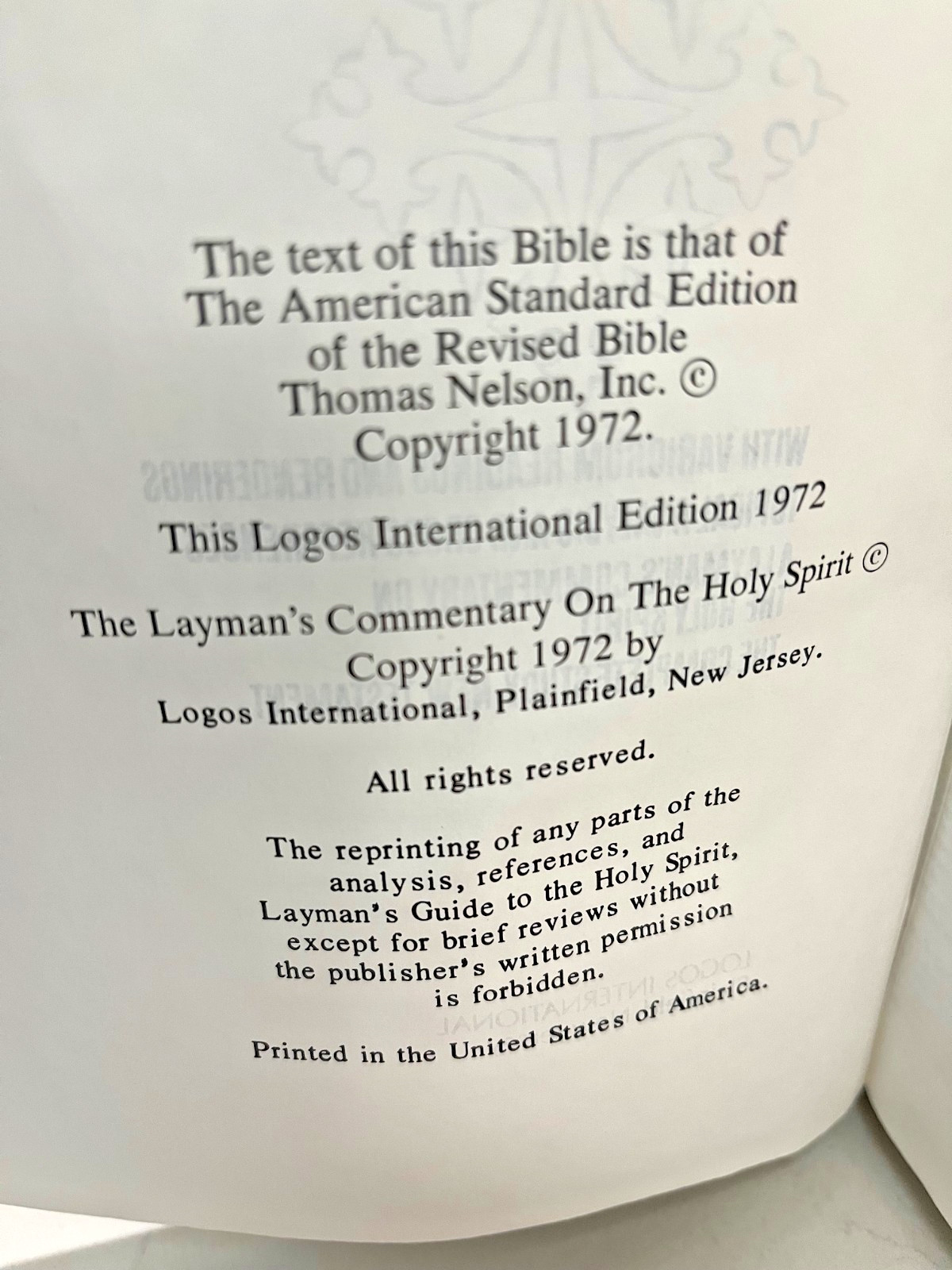 Logos Study Bible, New Testament American Standard Version, Layman’s Commentary