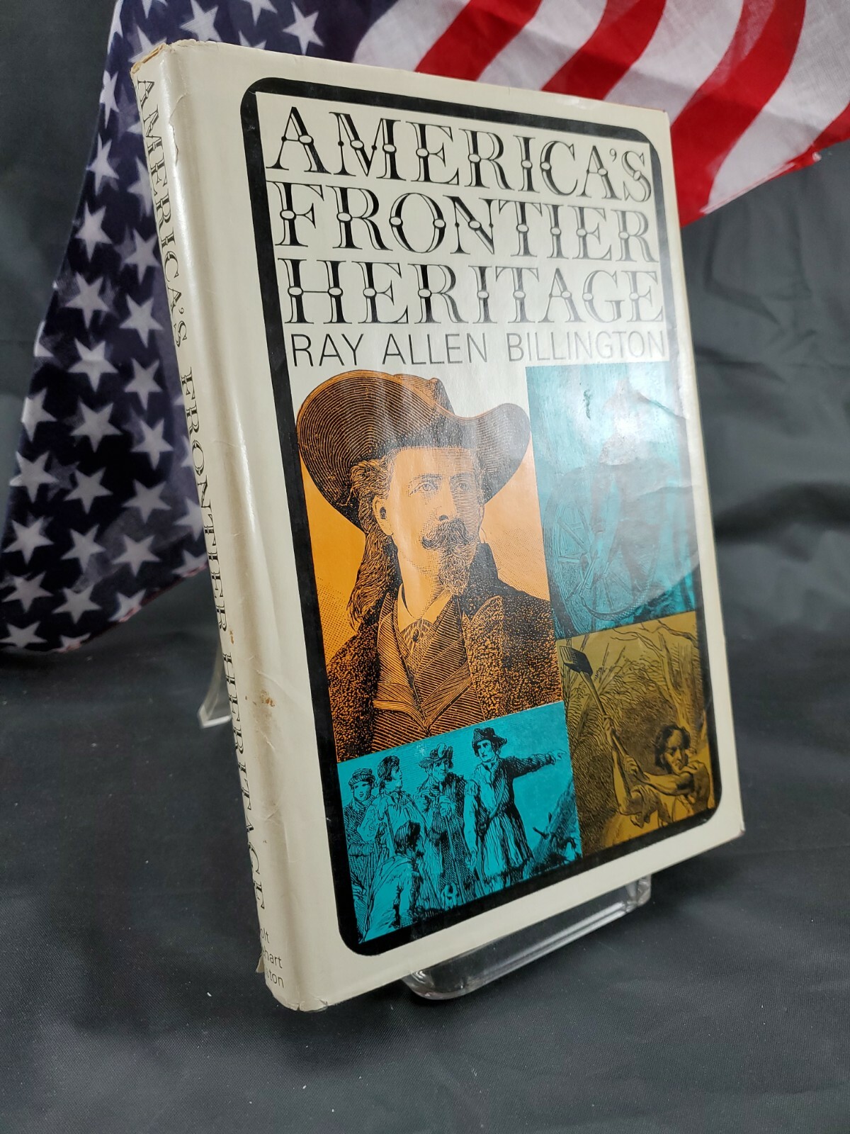 American Frontier Heritage by Ray Allen Billington 1966 Hardcover with Dust