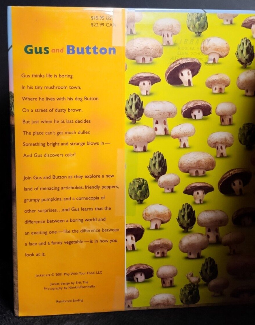 Gus & Button Freymann Elffers HB Scholastic Juvenile Fiction Picture Book Good