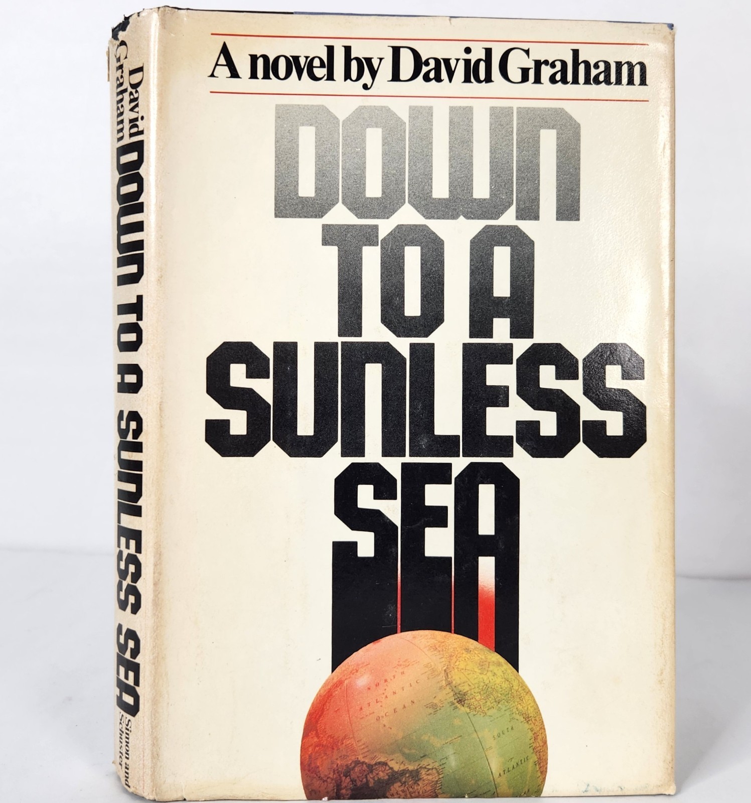 Down to a Sunless Sea by David Graham Hardcover Dustjacket vintage 1981 BCE